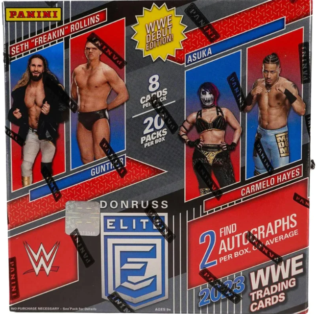 2023 Panini WWE Elite Hobby Box (20 Packs per Box, 8 Cards per Pack)