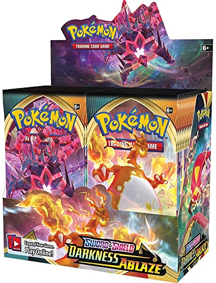 Pokemon Darkness Ablaze Booster Box (36 packs per box, 10 cards per pack)