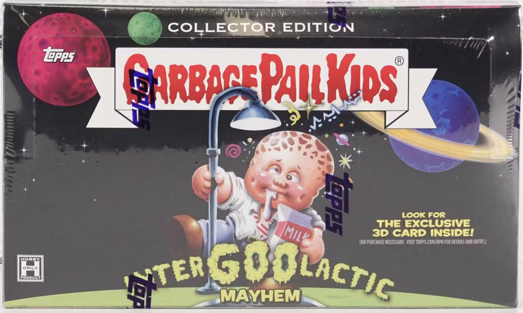 2023 Topps Garbage Pail Kids Series 2 InterGOOlactic Mayhem Collector Hobby Box (24 Packs per Box, 8 Cards per Pack)