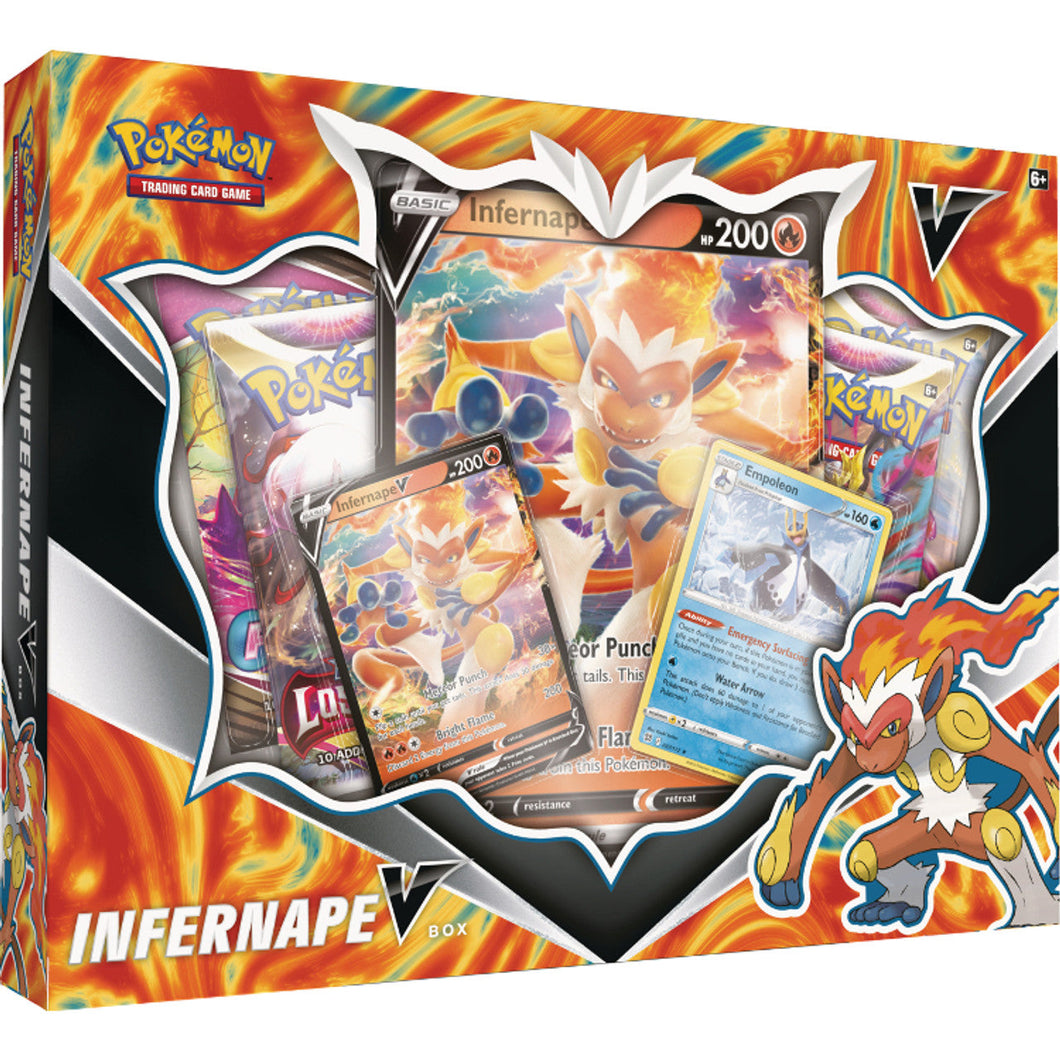 Pokemon Infernape V Box (4 packs per box, 10 cards per pack)
