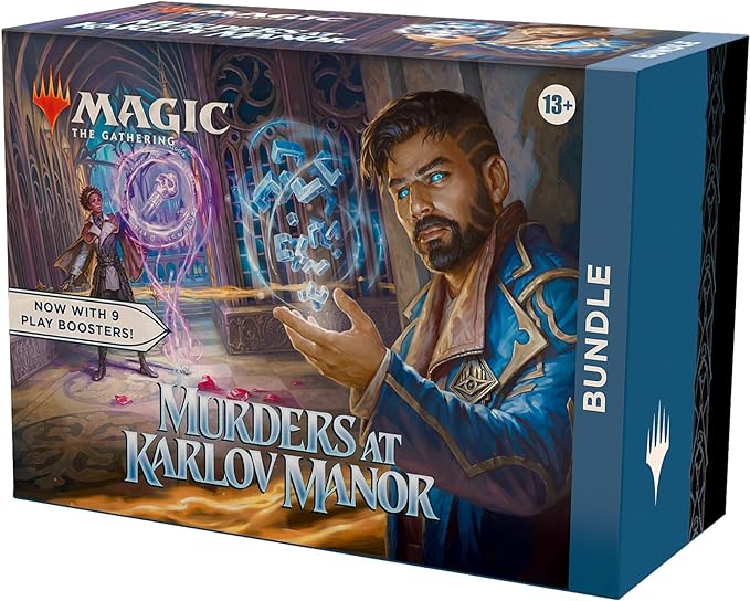 Magic The Gathering: Murders At Karlov Manor Bundle Box (9 Packs, 14 Cards Per Pack)