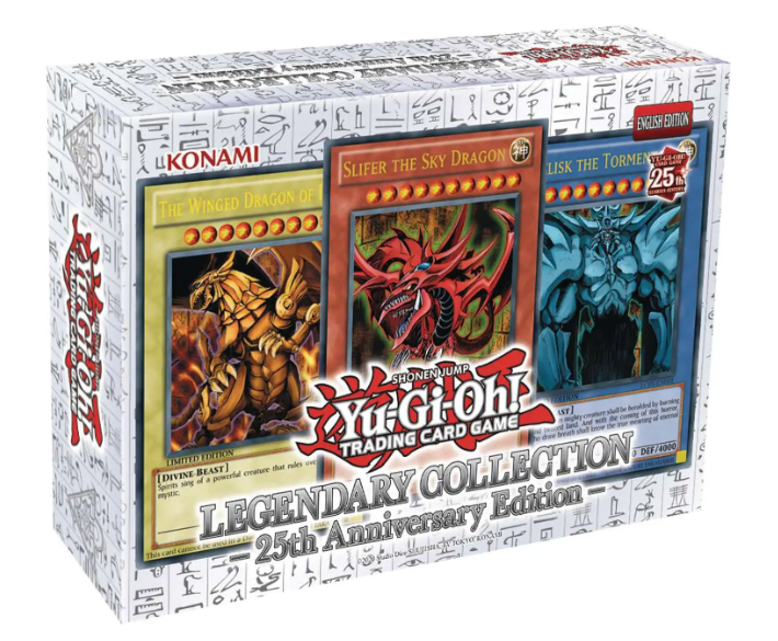 Yu-gi-oh Legendary Collection: 25th Anniversary Edition Mini Box (5 packs in a mini box, 6 cards per pack)