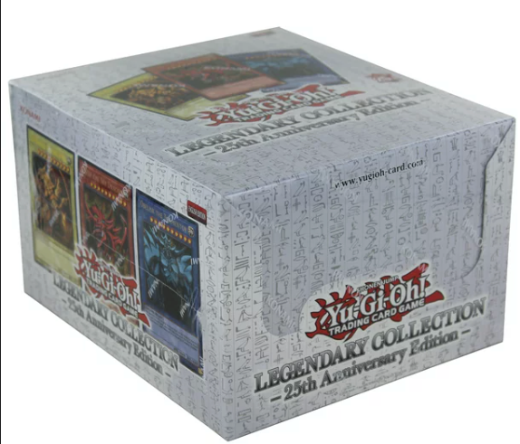 Yu-gi-oh Legendary Collection: 25th Anniversary Edition Display (5 mini box in a display, 5 packs in a mini, 6 cards in a pack)