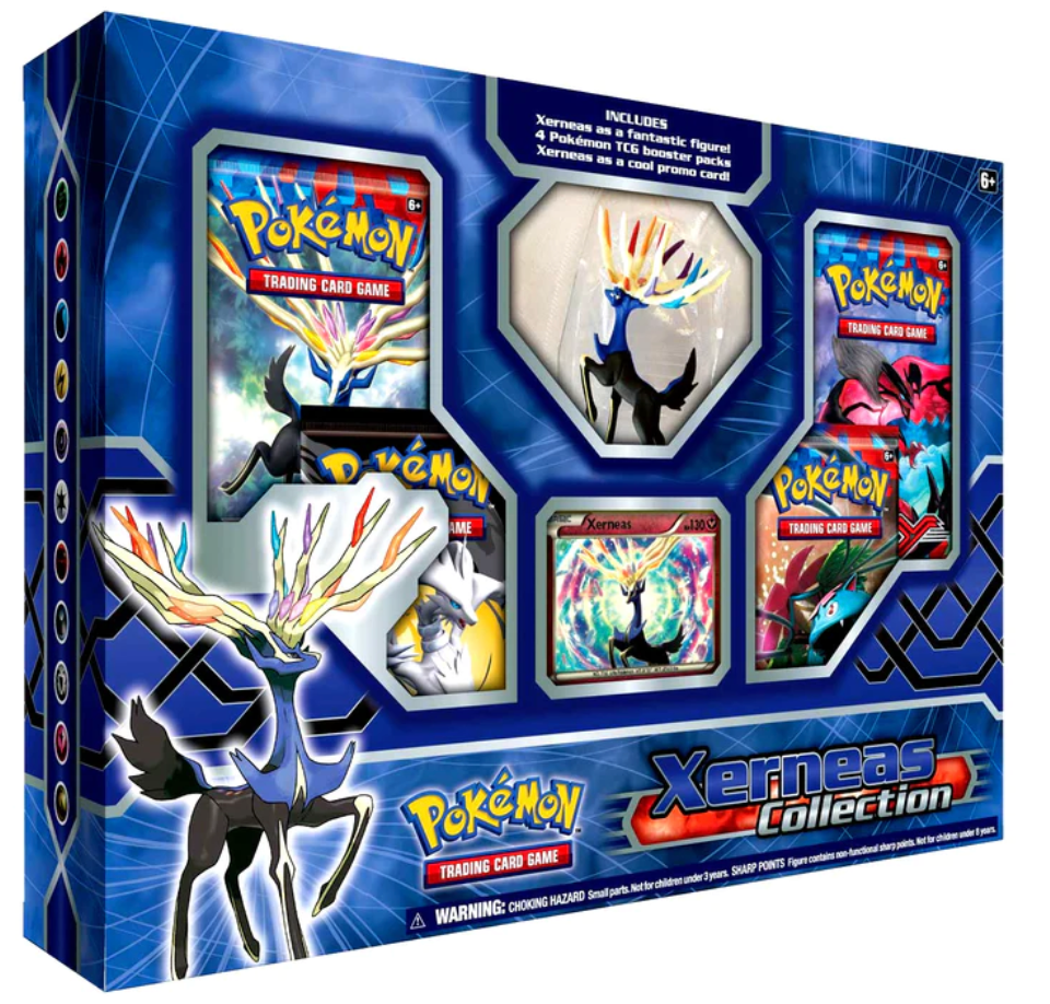 Pokemon Xerneas Collection Box (4 packs per box, 10 cards per box)