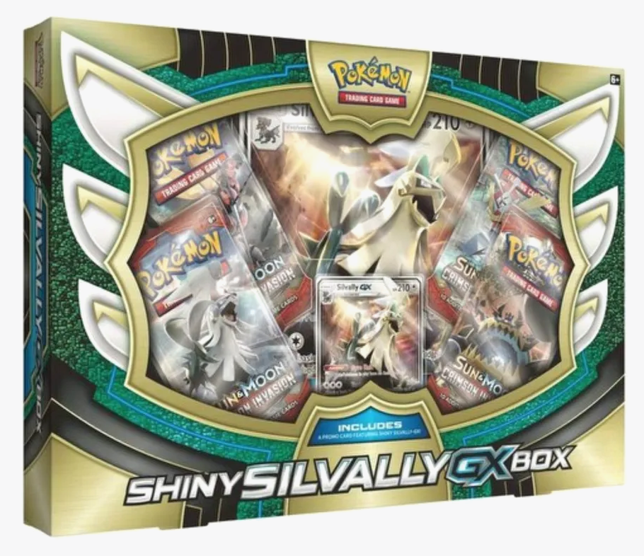 Pokemon Shiny Silvally GX Box (4 packs per box, 10 cards per pack)