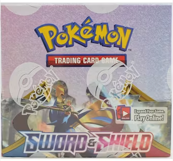 Pokemon Sword and Shield Base Booster Box(36 packs per box, 10 cards per pack)