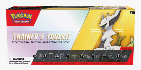 Pokemon Trading Card Game: Trainer's Toolkit (2023) (4 packs in box, 10 cards in pack)