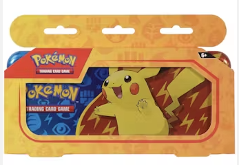 Pokemon 2023 Back to School Pencil Box (2 packs per box, 11 cards per pack)