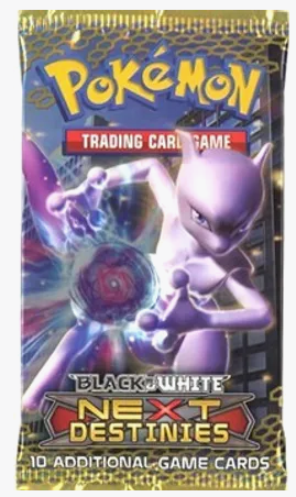 Pokemon Black & White: Next Destinies Booster pack(11 cards per pack)