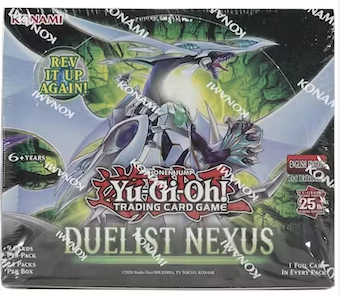 Yu-Gi-Oh Duelist Nexus Booster Box (24 packs per box, 9 cards per pack)