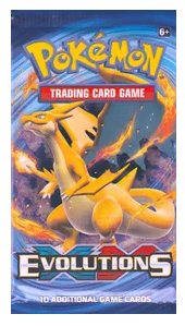 Pokemon Evolutions Pack (1 packs, 10 cards in a pack)