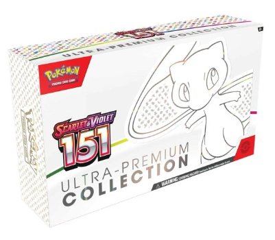 Pokémon TCG: Scarlet & Violet-151 Ultra-Premium Collection (16 Packs, 10 cards per pack)