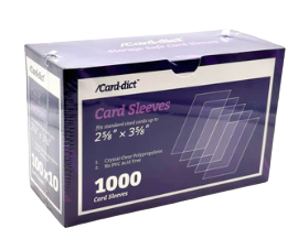Standard Size Card Sleeves - 1000 count (Recommended Age: 15 Years)