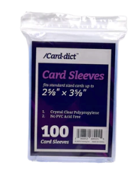 Standard Size Card Sleeves - 100 count (Recommended Age: 15 Years)