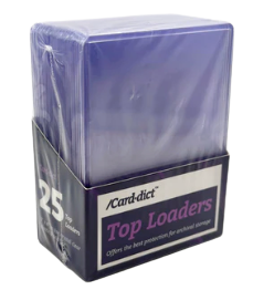 3x4 Toploader Card Holder - 35 pt (25 pack) (Recommended Age: 15 Years)