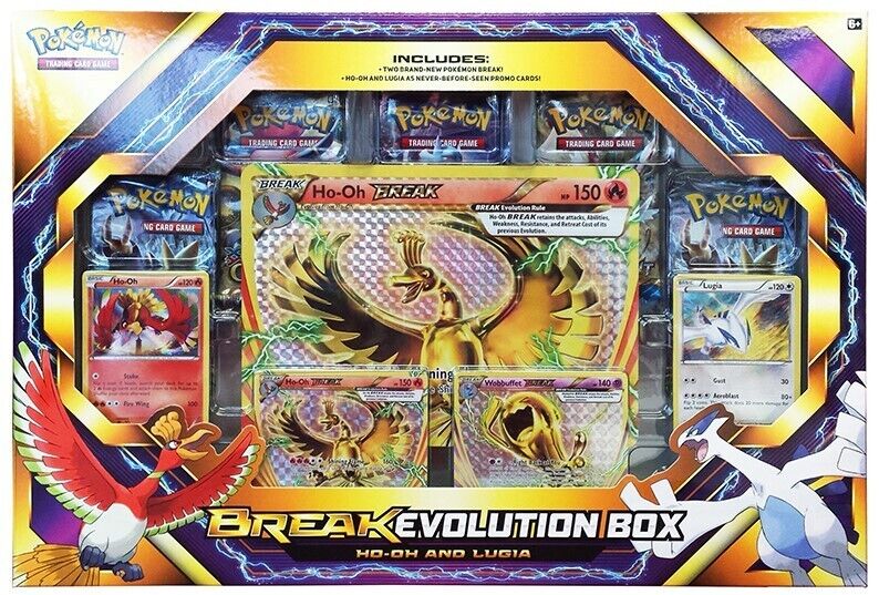 Pokemon Break Evolution Ho-Oh and Lugia Box (5 packs per box, 10 cards per box)