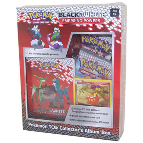 Pokemon Black and White Emerging Powers Collector's Album Box (2 packs per box, 10 cards per pack)