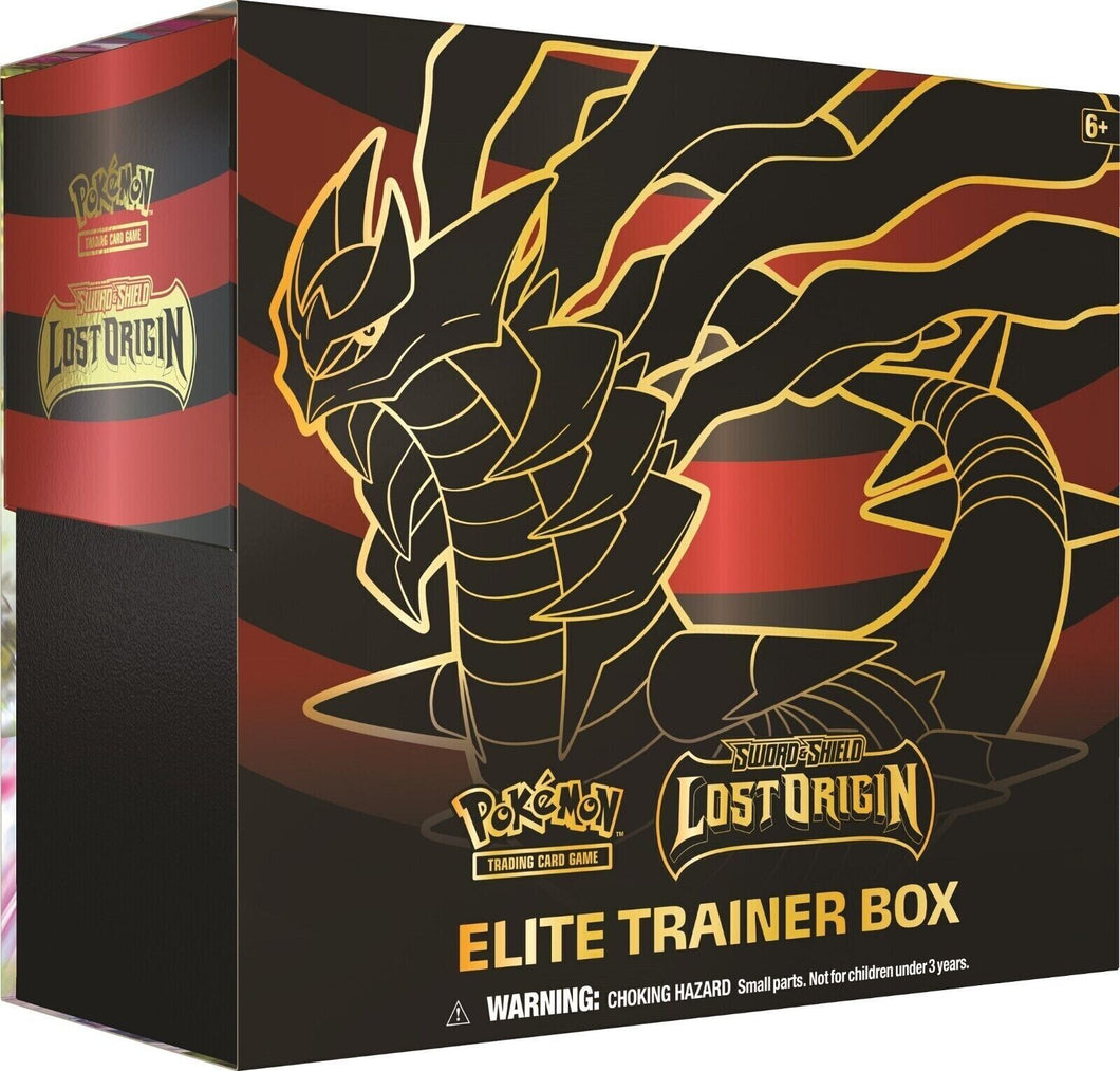 Pokemon Lost Origins ETB (8 packs in a box, 10 cards in a pack)