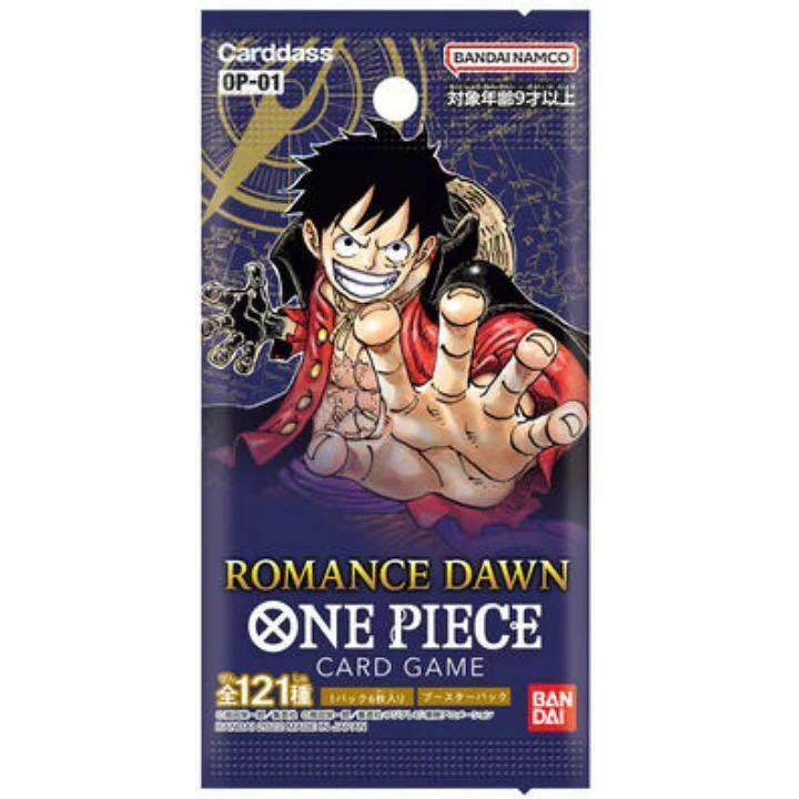One Piece Card Game Romance Dawn [OP-01] Japanese Booster Pack (7 Cards Per Pack)