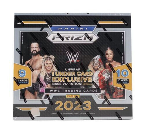 Panini WWE Prizm 2023 Undercard Hobby Box (10 packs per box, 9 cards per pack)