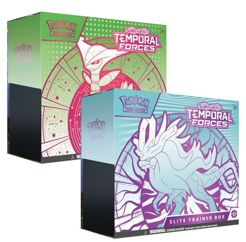 Temporal Forces Elite Trainer Box (9 packs with 10 cards) (Box May Vary)