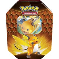 Pokemon Hidden Fates Tin - Raichu (Recommended Age: 15+ Years)