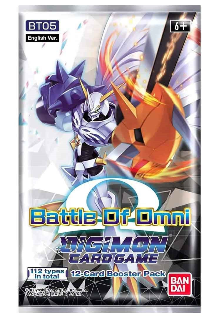 Digimon Battle of Omni Booster Pack (Each pack contains 12 random cards)