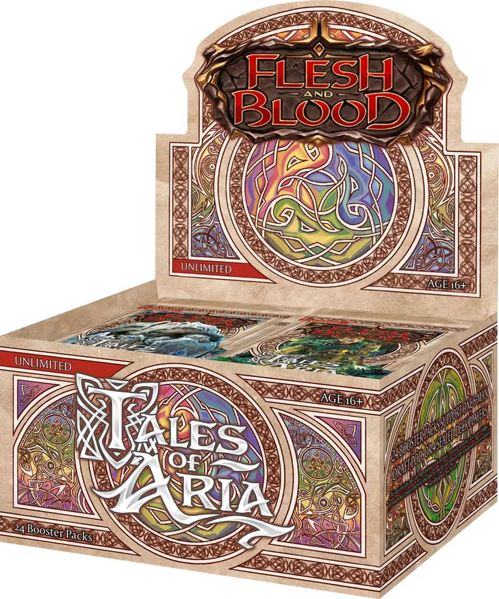 Flesh and Blood Tales of Aria ( 24 packs per box, 15 cards per pack)
