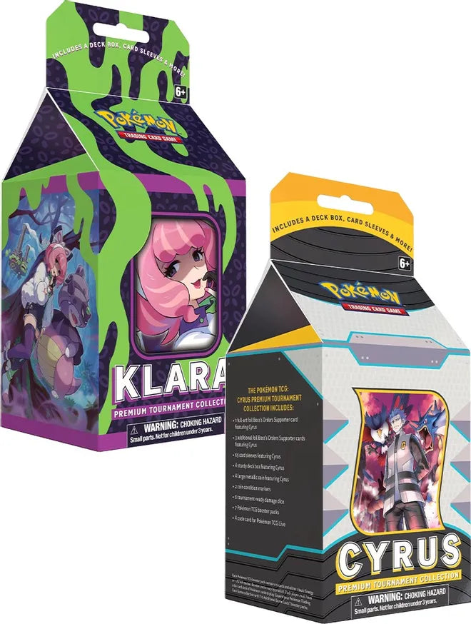 Pokemon Cyrus/Klara Premium Tournament Collection Box (7 packs per box, 10 cards per pack)