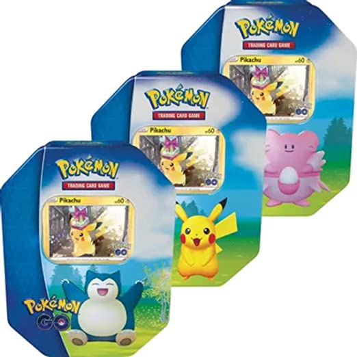 Pokemon Go Tins (4 packs per box, 10 cards per box)