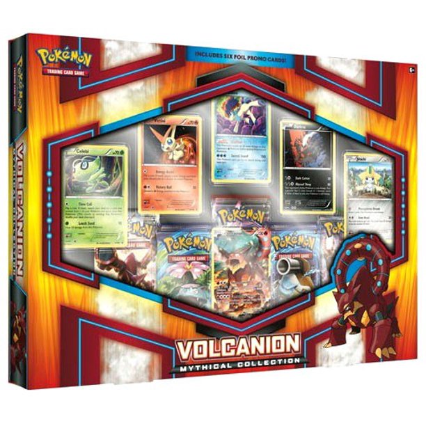 Pokemon Volcanion Mythical Collection Box (5 packs per box, 10 cards per pack)