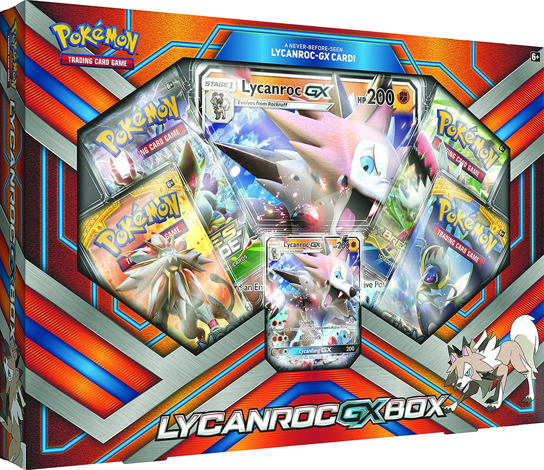 Pokemon Lycanroc GX Box (4 packs per box, 10 cards per pack)