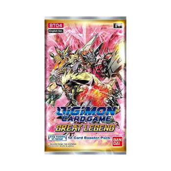 Digimon Great Legend Booster Pack (12 random cards per pack)