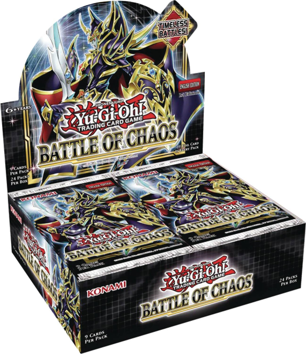 Yu-Gi-Oh! Battle of Chaos Booster Box (24 packs per box, 9 cards per pack)