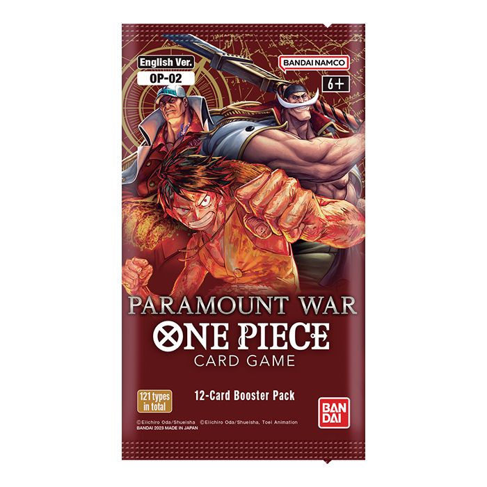 One Piece (OP-02) Paramount War Booster Pack (English) (12 cards per pack)