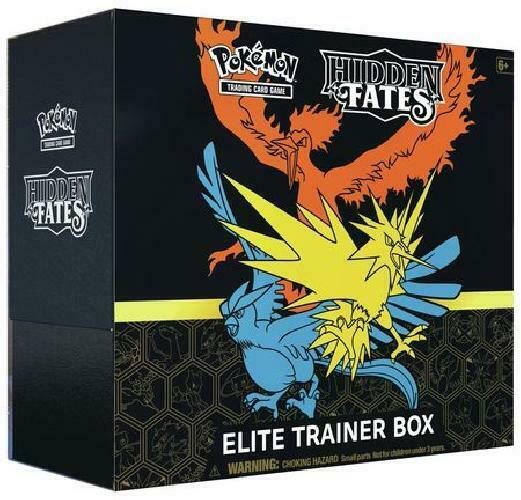 Pokemon Hidden Fates Elite Trainer Box (Recommended Age: 15+ Years)