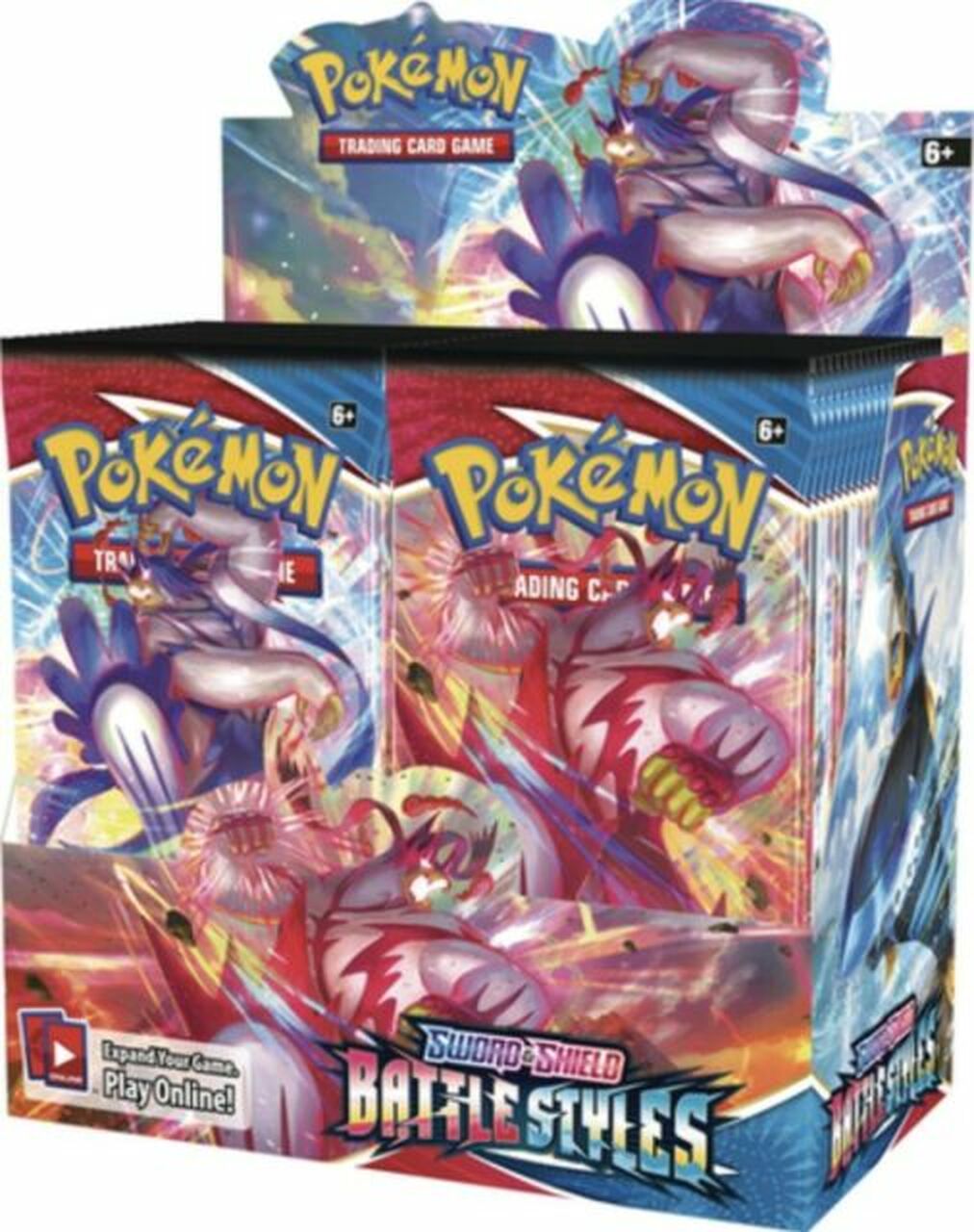 Pokemon Battle Styles Booster Box (36 packs per box, 10 cards per pack)