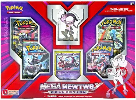 Pokemon Mega Mewtwo Collection Box (4 packs per box, 10 cards per pack)