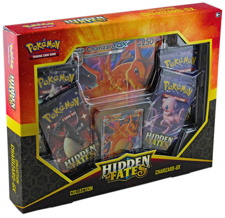 Pokemon Hidden Fates Charizard GX Box (Recommended Age: 15+ Years)