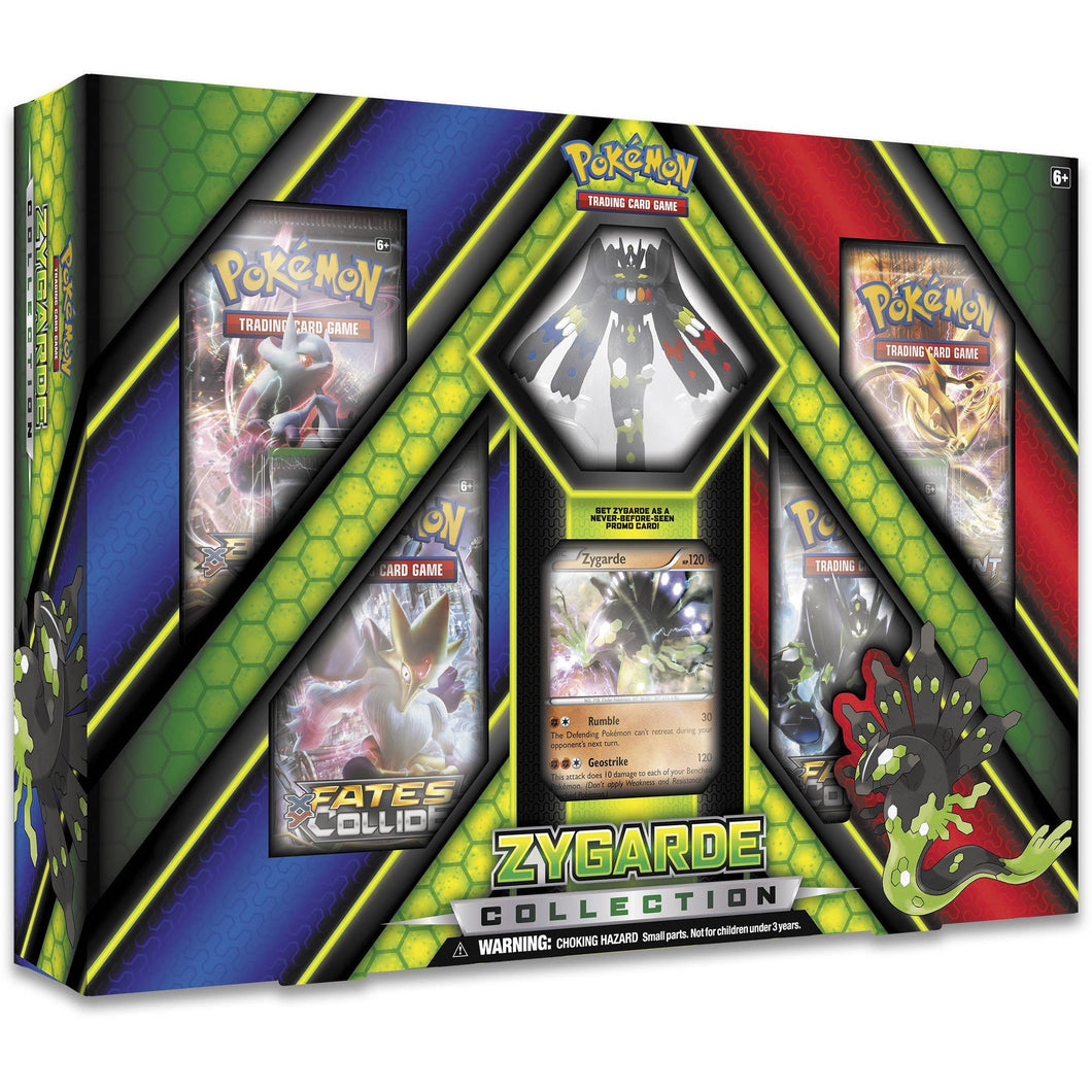 Pokemon Zygarde Collection Box (4 packs per box, 10 cards per pack)